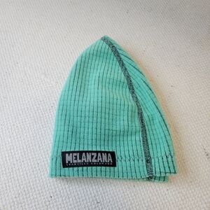 Melanzana Microgrid Toque Adult Size Medium In Lagoon Aqua